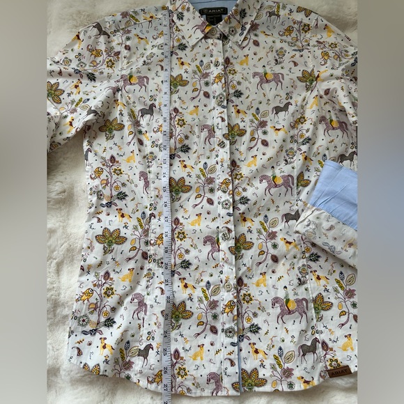 Ariat Women's Tomales Shirt - Folkore Print / Western / Equestrian Vibes - Picture 16 of 16